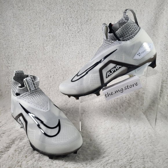Nike Alpha Menace Elite 3 White Ghost Black Football CT6648-100 Men’s Sz 11 main image 5